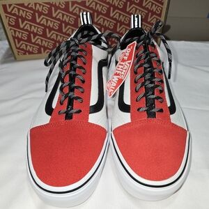 Vans Old Skool OTW Webbing Red Black White - Men 9.5 / Women 11 New